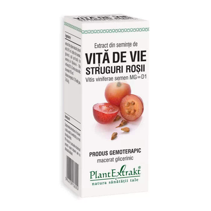 Extract din seminte de vita-de-vie - Vitis Viniferae Semen MG=D1, Plantextrakt Extract din seminte de vita-de-vie - Vitis Viniferae Semen MG=D1, Plantextrakt