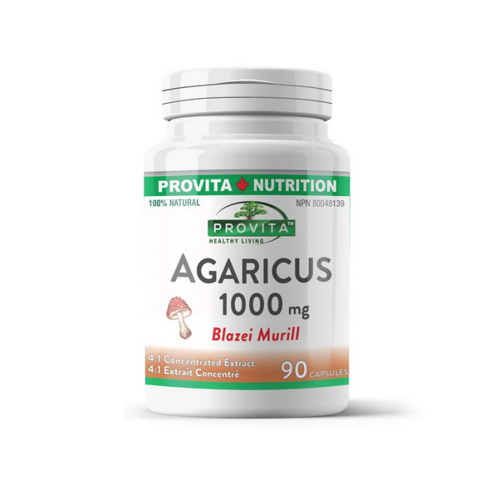 Agaricus Blazei Murill 1000 mg (90 capsule), Provita Nutrition Agaricus Blazei Murill 1000 mg (90 capsule), Provita Nutrition