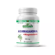 Ashwagandha cu magneziu (60 capsule), Provita Nutrition Ashwagandha cu magneziu (60 capsule), Provita Nutrition