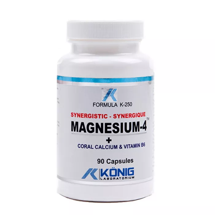 Magneziu sinergistic cu Calciu coralier și Vitamina B6 (90 tablete), Konig Laboratorium Magneziu sinergistic cu Calciu coralier și Vitamina B6 (90 tablete), Konig Laboratorium