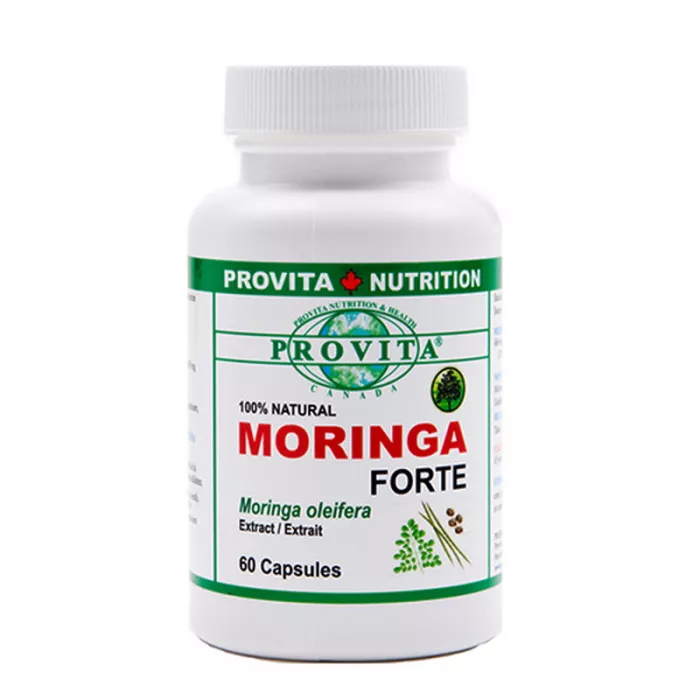 Moringa Forte 3000 mg (60 capsule), Provita Nutrition Moringa Forte 3000 mg (60 capsule), Provita Nutrition