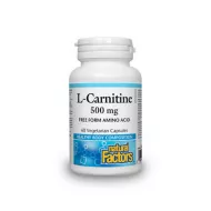 L-Carnitina 500 mg (60 capsule), Natural Factors