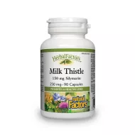 Milk Thistle din armurariu 250 mg (90 capsule), Natural Factors Milk Thistle din armurariu 250 mg (90 capsule), Natural Factors