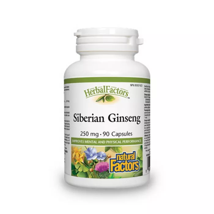 Siberian Ginseng 250 mg (90 capsule), Natural Factors