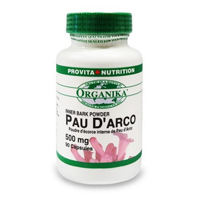 Pau d’Arco 500 mg (90 capsule), Organika Canada Pau d’Arco 500 mg (90 capsule), Organika Canada