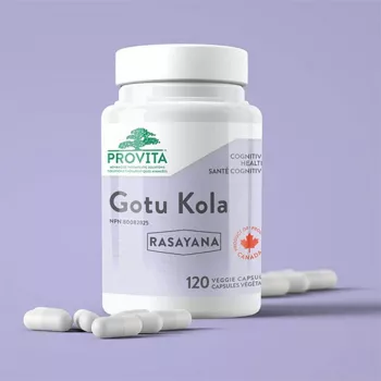 Gotu Kola 500 mg (120 capsule), Provita Nutrition