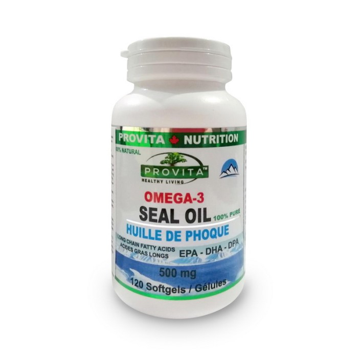 Omega-3 Ulei de foca 500 mg (120 capsule), Provita Nutrition Omega-3 Ulei de foca 500 mg (120 capsule), Provita Nutrition