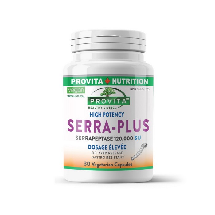 Serra Plus Serapeptaza Forte (30 capsule), Provita Nutrition Serra Plus Serapeptaza Forte (30 capsule), Provita Nutrition