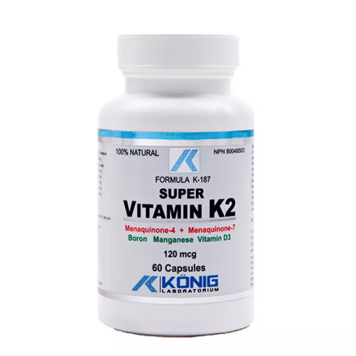 Super Vitamina K2 120 mcg (60 capsule), Konig Laboratorium Super Vitamina K2 120 mcg (60 capsule), Konig Laboratorium