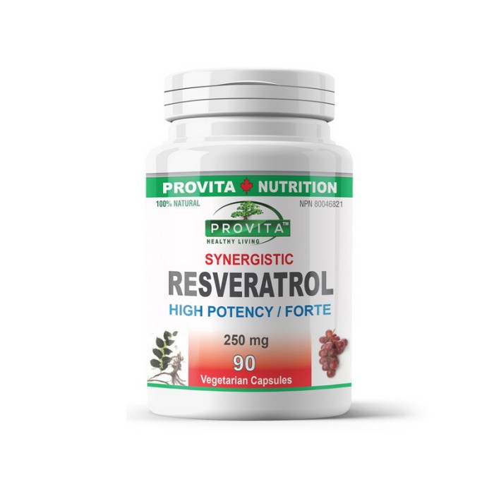 Resveratrol Sinergetic (250 mg), Provita Nutrition Resveratrol Sinergetic (250 mg), Provita Nutrition