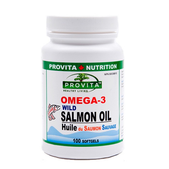 Omega-3 Ulei de somon salbatic de Pacific 1000 mg (100 capsule), Provita Nutrition Omega-3 Ulei de somon salbatic de Pacific 1000 mg (100 capsule), Provita Nutrition