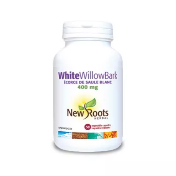 White Willow Bark Aspirina naturala 400 mg (50 capsule), New Roots White Willow Bark Aspirina naturala 400 mg (50 capsule), New Roots