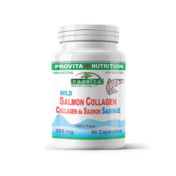 Colagen din somon salbatic 300 mg (90 capsule), Provita Nutrition Colagen din somon salbatic 300 mg (90 capsule), Provita Nutrition