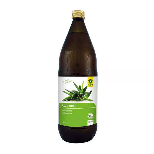 Suc de aloe vera bio (1000 ml), Raab Vitalfood de la Botaniq.ro - Simte  natura!