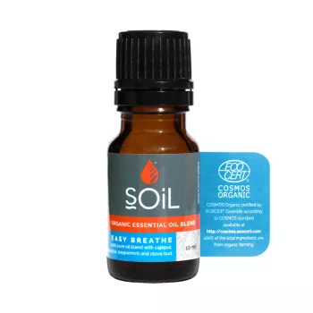 Respiratie usoara - Amestec uleiuri esentiale 100% Organic (10 ml), SOiL Respiratie usoara - Amestec uleiuri esentiale 100% Organic (10 ml), SOiL