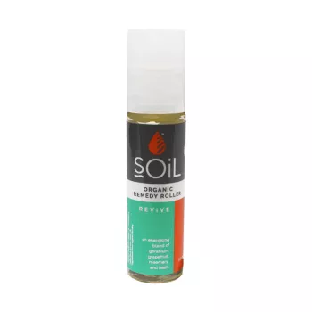 Roll-On Revive - Amestec energizant si echilibrant cu uleiuri esentiale pure organice (11 ml), SOiL Roll-On Revive - Amestec energizant si echilibrant cu uleiuri esentiale pure organice (11 ml), SOiL
