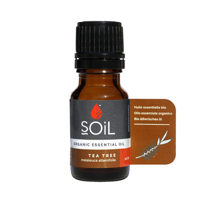 Ulei Esential Arbore de ceai 100% Organic (10 ml), SOiL Ulei Esential Arbore de ceai 100% Organic (10 ml), SOiL