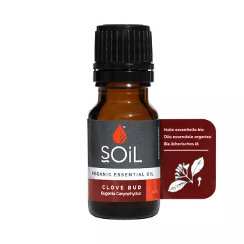 Ulei Esential Cuisoare 100% Organic (10 ml), SOiL