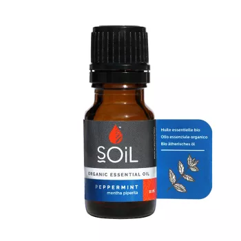 Ulei Esential Menta 100% Organic (10 ml), SOiL