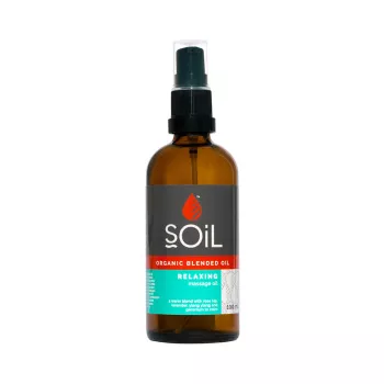 Ulei de masaj Relaxing 100% Organic (100 ml), SOiL