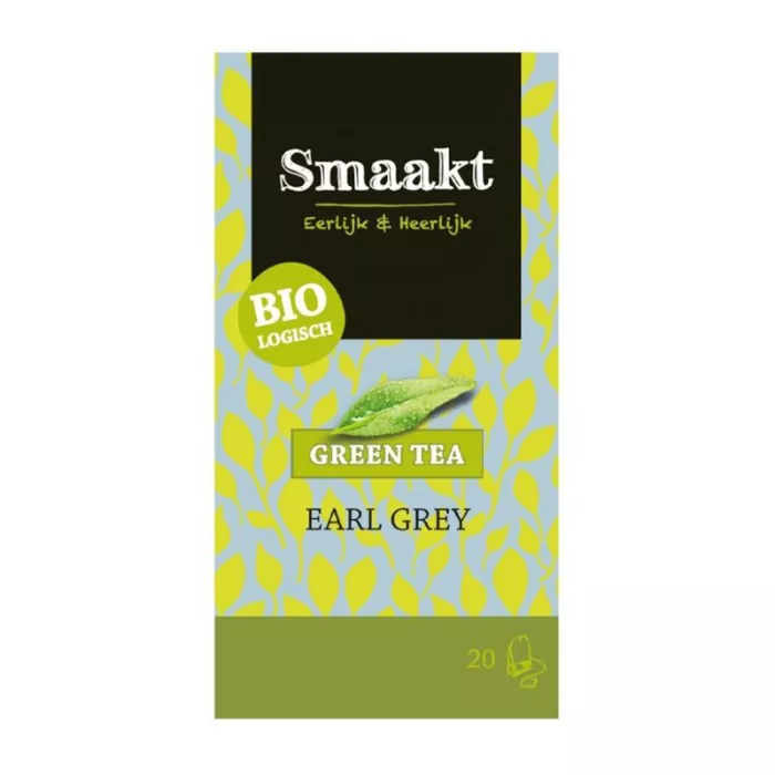 Ceai verde Earl Grey bio (20 plicuri), Smaakt Ceai verde Earl Grey bio (20 plicuri), Smaakt