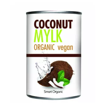 Lapte de cocos bio (400 ml), Smart Organic