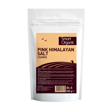 Sare roz de Himalaya grunjoasa (500 grame), Smart Organic Sare roz de Himalaya grunjoasa (500 grame), Smart Organic