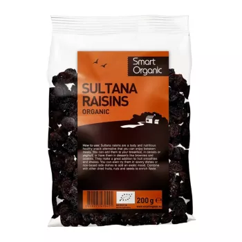 Stafide bio (200 grame), Smart Organic