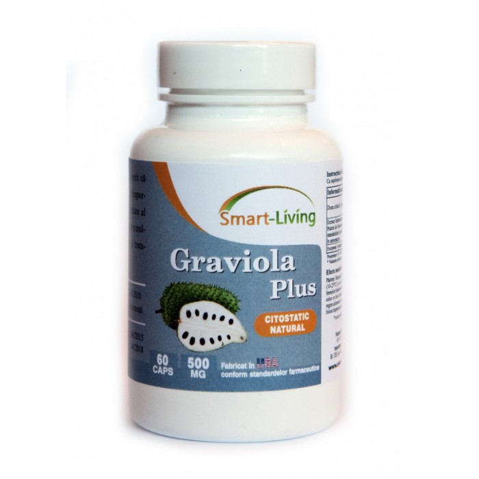 Graviola Plus 500mg (60 capsule), Smart Living Graviola Plus 500mg (60 capsule), Smart Living
