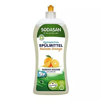 Detergent vase lichid cu balsam bio portocala (1 litru), Sodasan