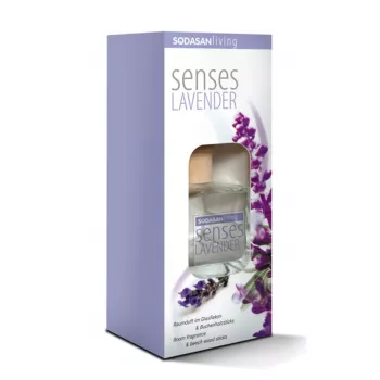 Odorizant de camera Senses lavanda (200 ml), Sodasan