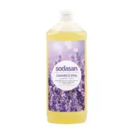 Sapun lichid - gel de dus bio lavanda masline (1 litru), Sodasan