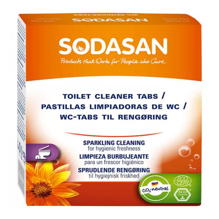 Tablete de curatare a toaletei (15 bucati), Sodasan Tablete de curatare a toaletei (15 bucati), Sodasan