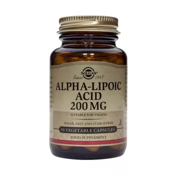 Alpha Lipoic Acid 200mg (50 capsule), Solgar Alpha Lipoic Acid 200mg (50 capsule), Solgar