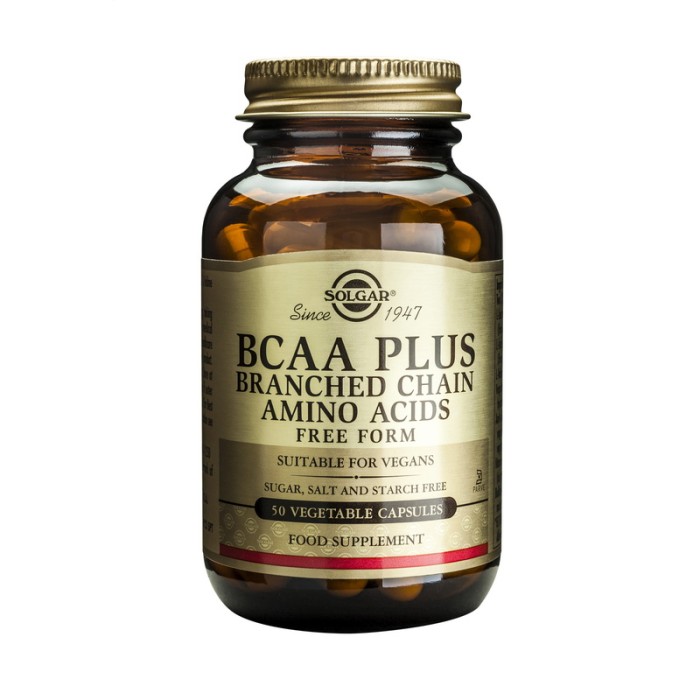 BCAA Plus (50 capsule), Solgar BCAA Plus (50 capsule), Solgar