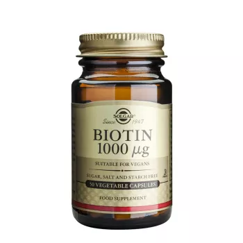 Biotin 1000mcg (50 capsule), Solgar Biotin 1000mcg (50 capsule), Solgar