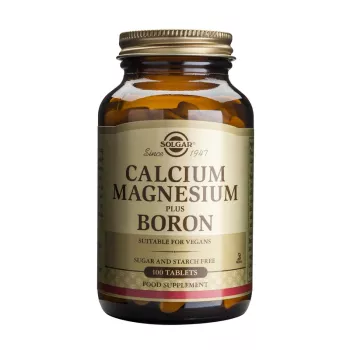 Calcium Magnesium plus Boron (100 tablete), Solgar Calcium Magnesium plus Boron (100 tablete), Solgar