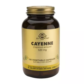 Cayenne 520mg (100 capsule), Solgar Cayenne 520mg (100 capsule), Solgar