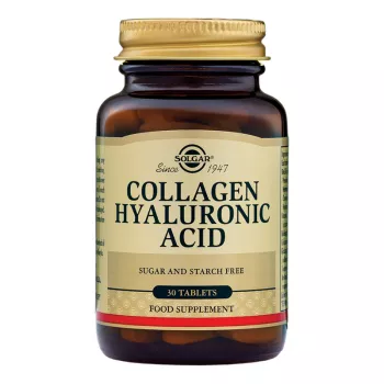 Collagen Hyaluronic Acid 120mg (30 tablete), Solgar Collagen Hyaluronic Acid 120mg (30 tablete), Solgar