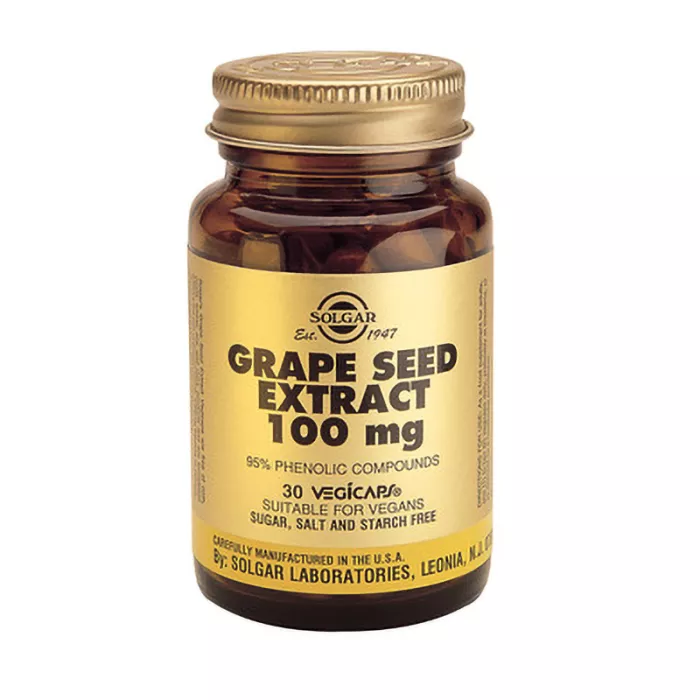 Extract din seminte de struguri 100mg (30 capsule), Solgar Extract din seminte de struguri 100mg (30 capsule), Solgar