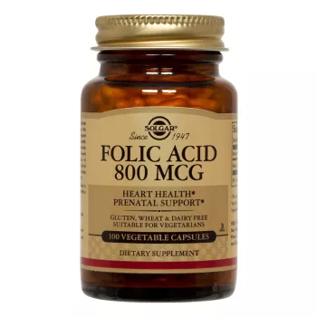 Folacin (Folic Acid) 800mg (100 tablete), Solgar Folacin (Folic Acid) 800mg (100 tablete), Solgar