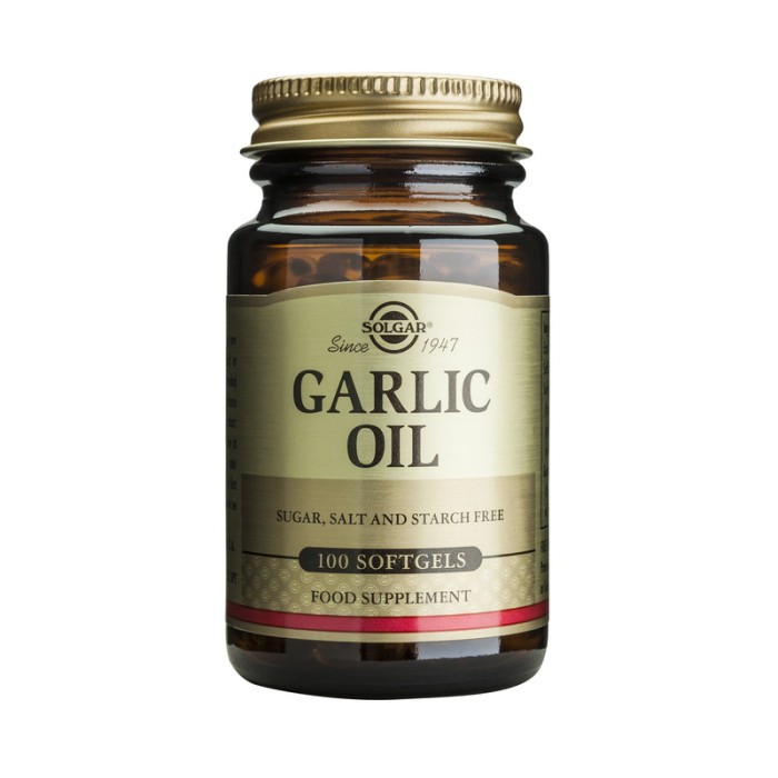 Garlic Oil (100 capsule), Solgar