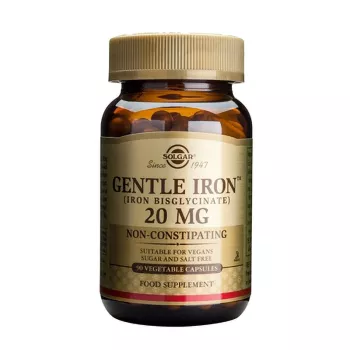 Gentle Iron 20mg (90 capsule), Solgar Gentle Iron 20mg (90 capsule), Solgar