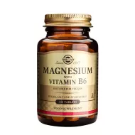 Magnesium + B6 (100 tablete), Solgar Magnesium + B6 (100 tablete), Solgar