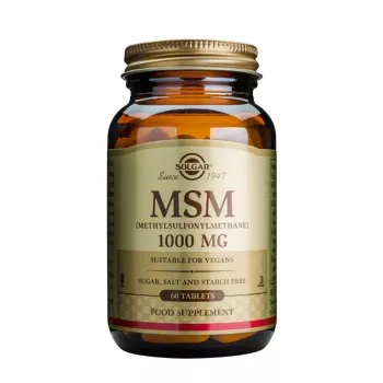 MSM 1000mg (60 tablete), Solgar MSM 1000mg (60 tablete), Solgar