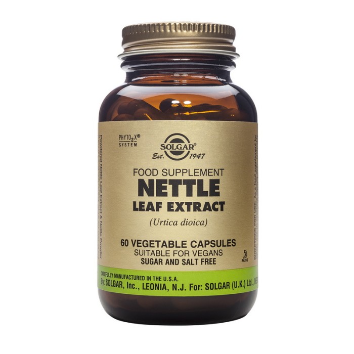 Nettle Leaf extract (60 capsule), Solgar