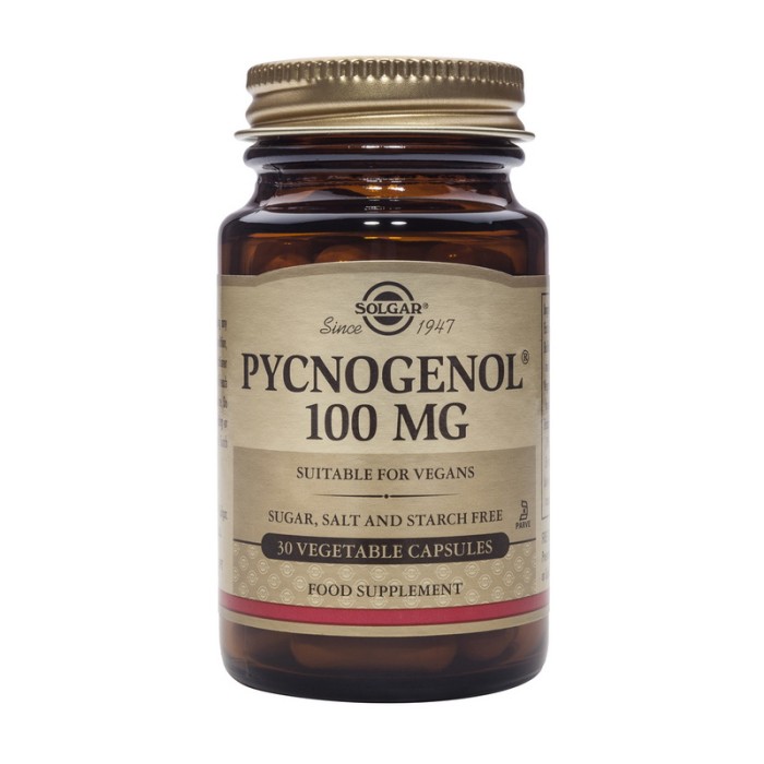 Pycnogenol 100mg (30 capsule), Solgar Pycnogenol 100mg (30 capsule), Solgar