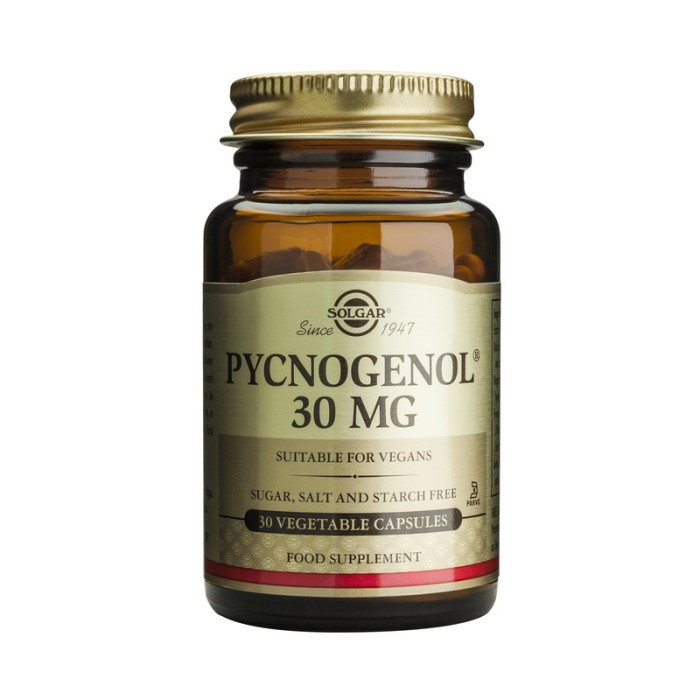 Pycnogenol 30mg (30 capsule), Solgar Pycnogenol 30mg (30 capsule), Solgar