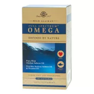 Spectru complet Omega din somon salbatic de Alaska (120 capsule), Solgar