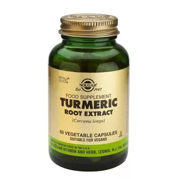 Turmeric Root Extract (60 capsule), Solgar